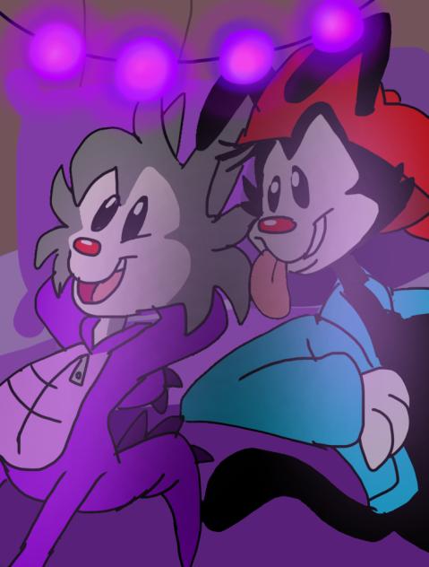 🩵💜Wakklum (Wakko x Plum) 💜🩵
