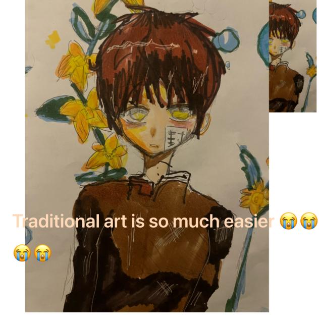 Digital attempts at my traditional art - ibisPaint