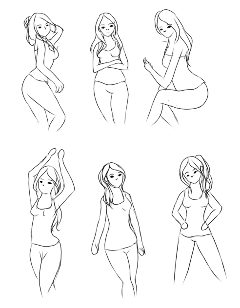 Female Poses - ibisPaint