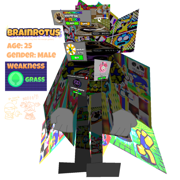 brainrotus fnf dnb oc
