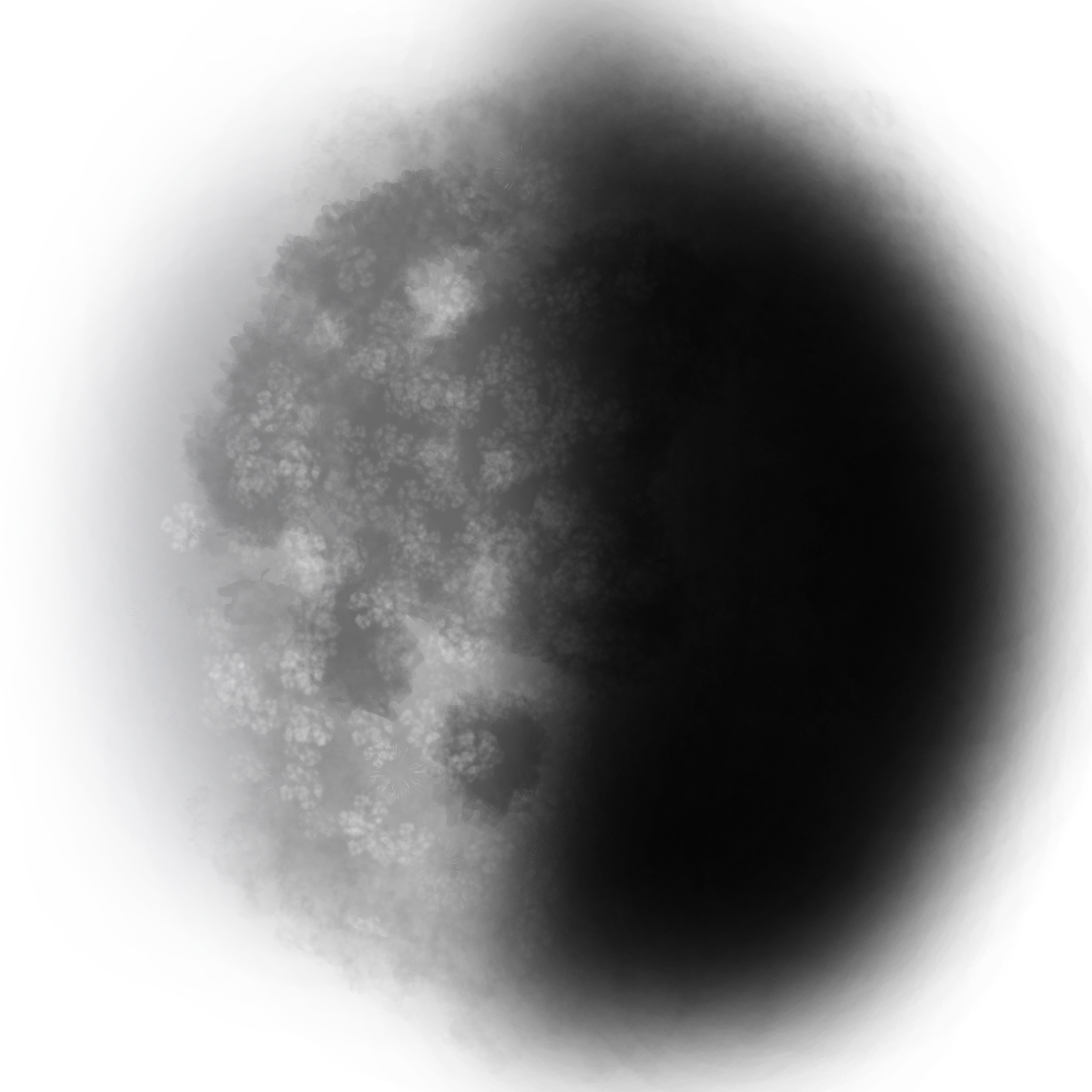 Half moon (Stamp) - ibisPaint