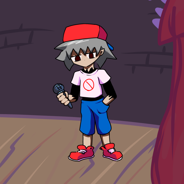 彼はbfの服を着た