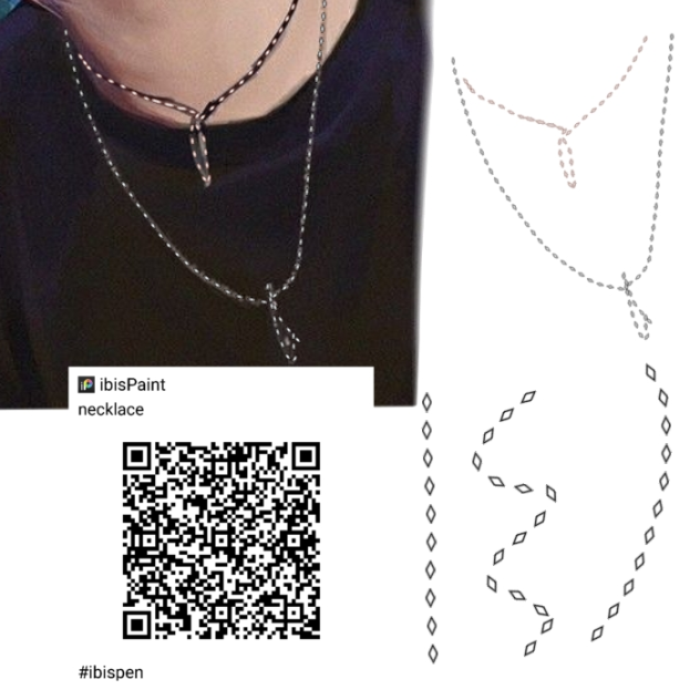 brush qr code (necklace) ibisPaint