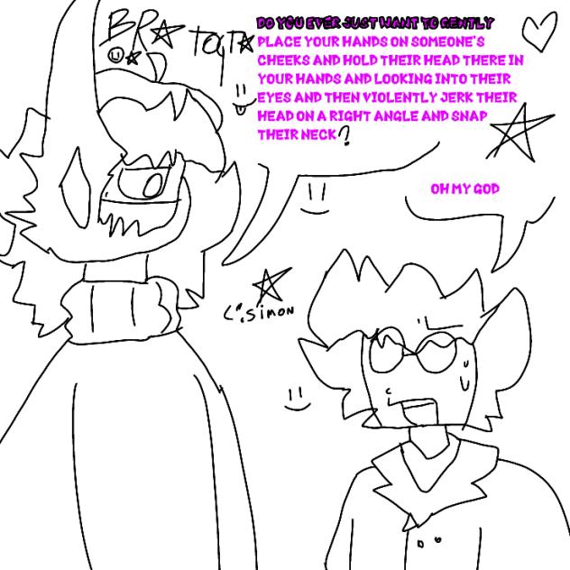 i drew scarygurl and conspiracytheorist