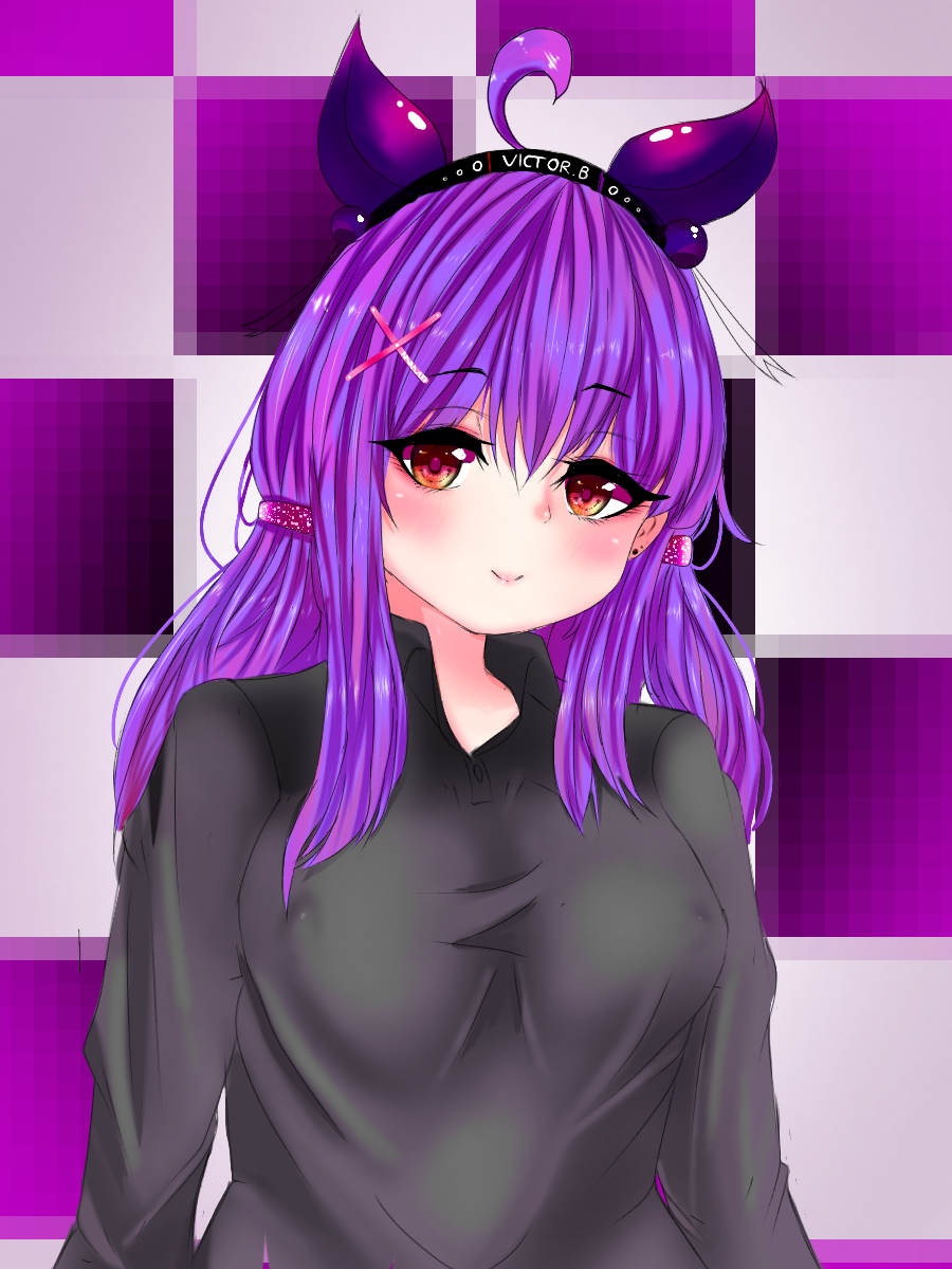 she is cute😃 - ibisPaint