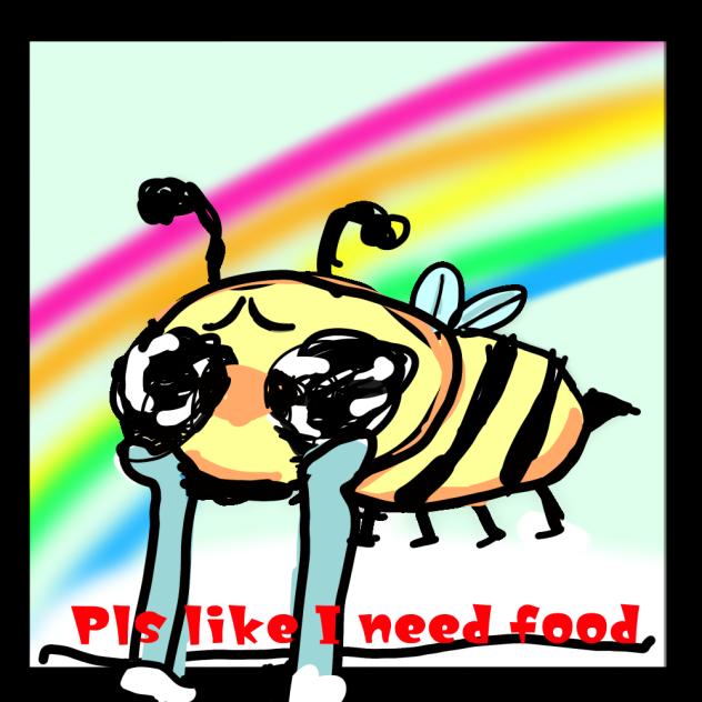 silly bee #lb #like. #cute #bee