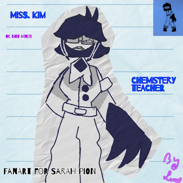 Miss Kim (Fanart for sarah pion)