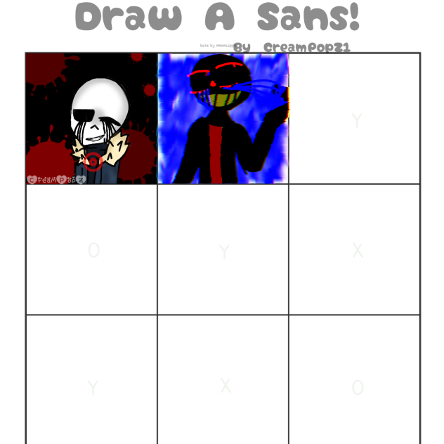 Sans Au Part 1