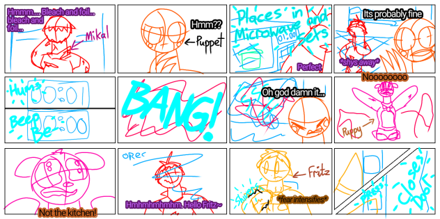 Puppy, Mikal and Fritz