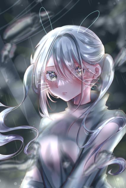 雨の日に見るあの子