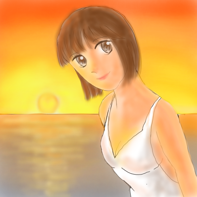 夕暮れの誘い