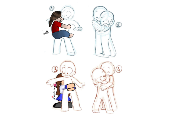 Hugging collab