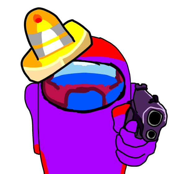 Ray but for red crewmate