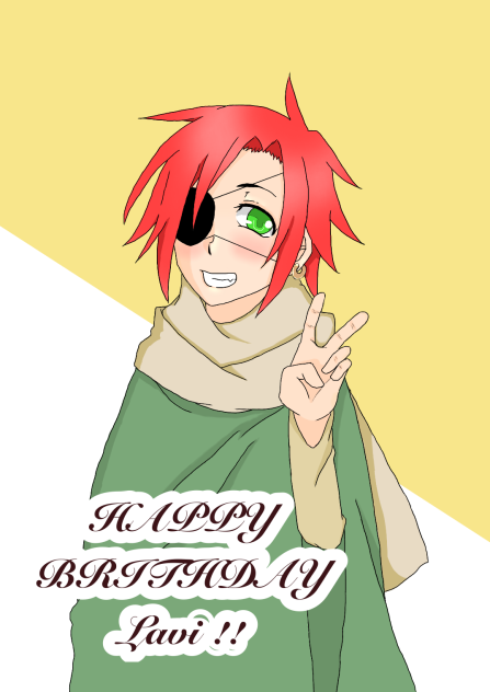 HAPPY BRITHDAY TO LAVI !!