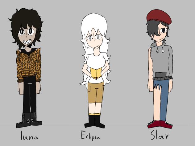 The spirits (just 3 so far)