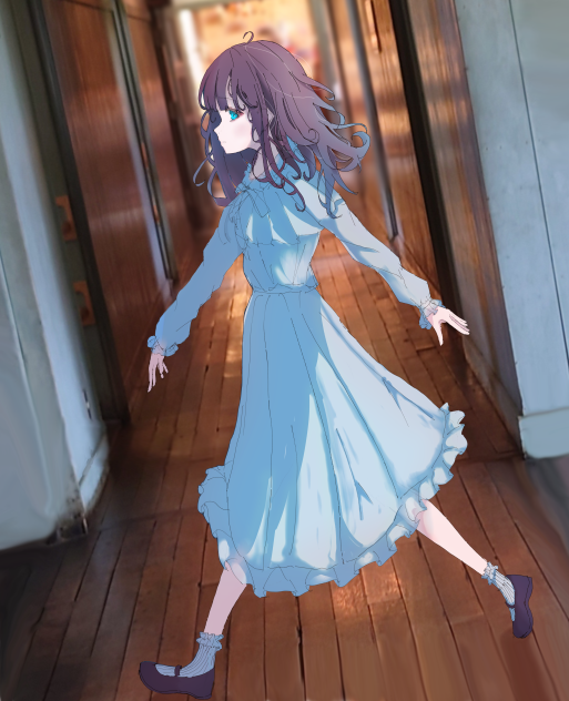 女の子の絵だよ