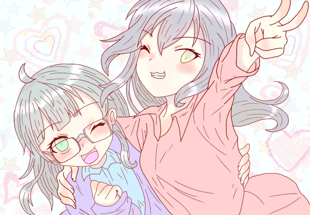 仲良し2人 - ibisPaint
