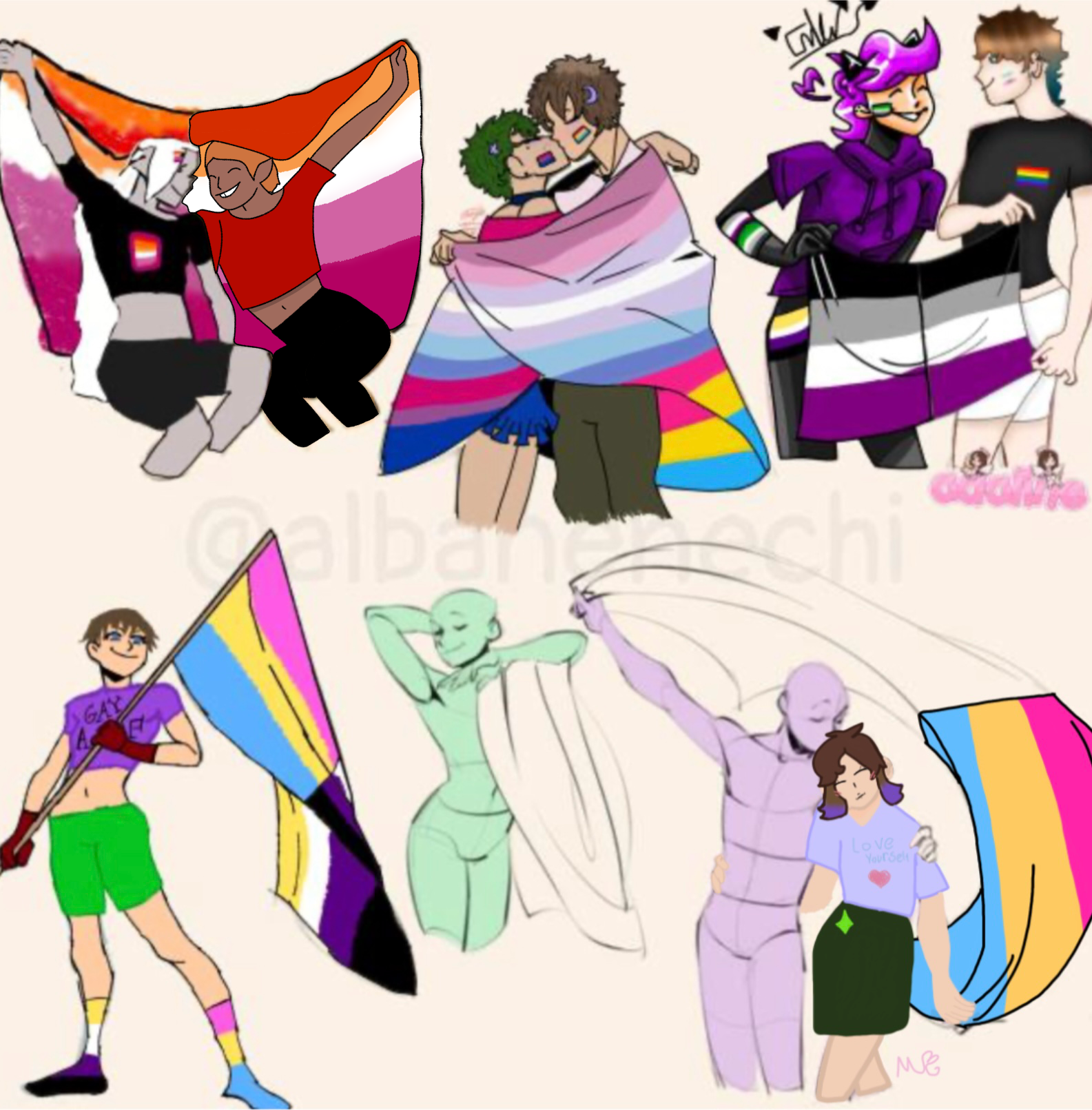 Pride collab - ibisPaint
