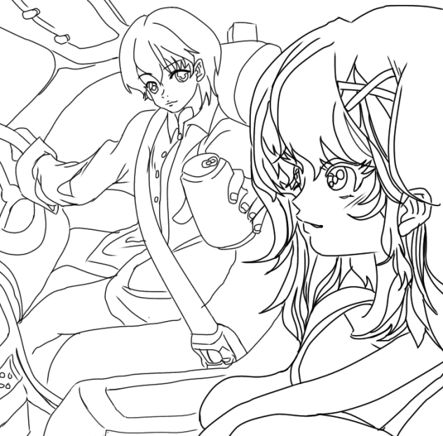 無題219  線画