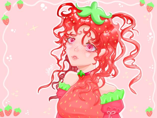 Strawberry girl 🍓