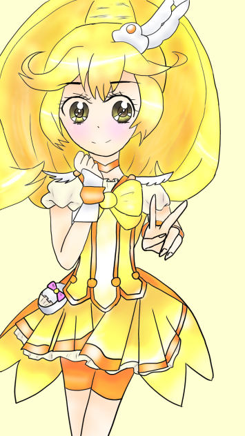 スマイルプリキュア キュアピース Ibispaint