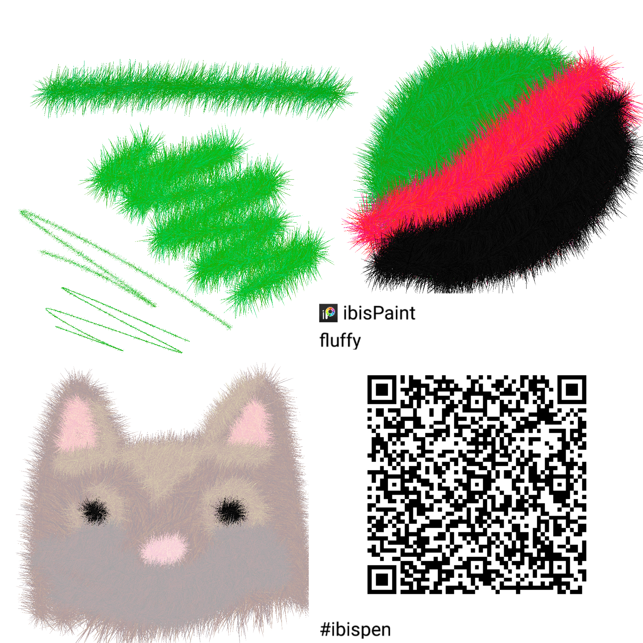 Fluffy brush (new version) - ibisPaint