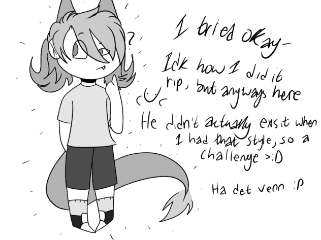 Ayo I tried drawing in my old style