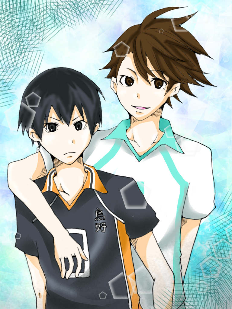 ハイキュー及川影山】ハイキュー アニくじ クリアファイル 影山飛雄