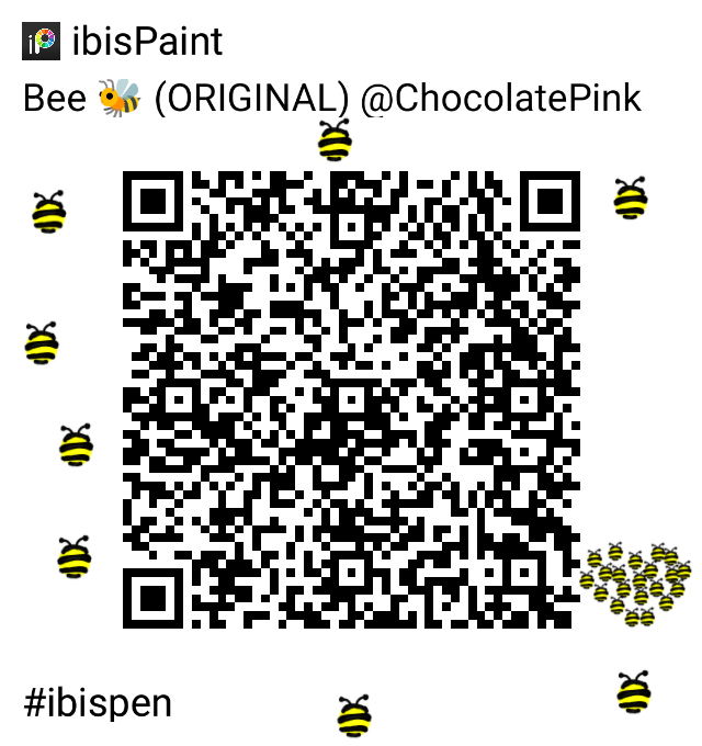 Cute bee brush! - ibisPaint