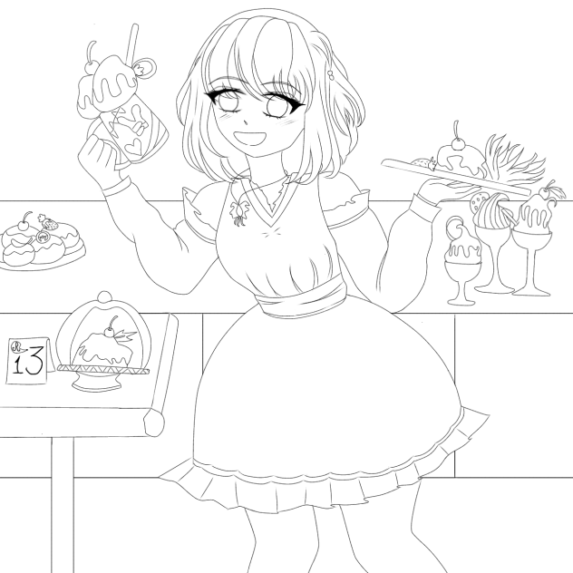 sweets - ibisPaint
