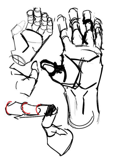 hands practice - ibisPaint