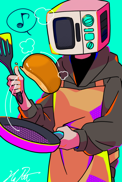 電子レンジのお兄さん