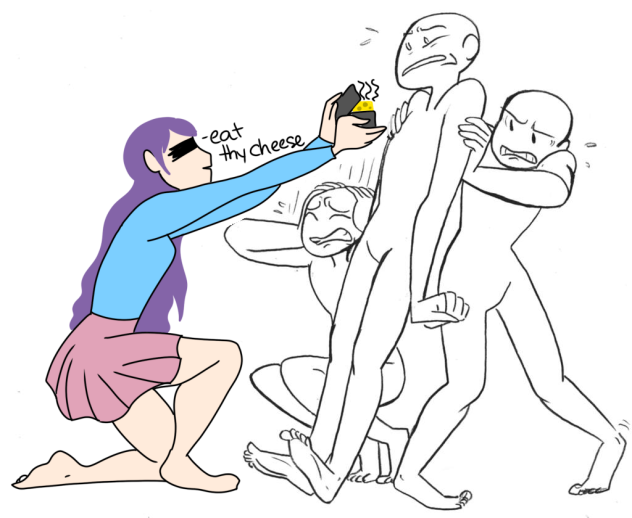 Eat thy cheese collab(i added da cheese)