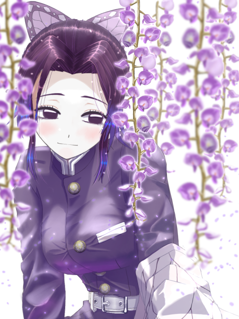 鬼滅の刃　胡蝶しのぶ　藤の花3