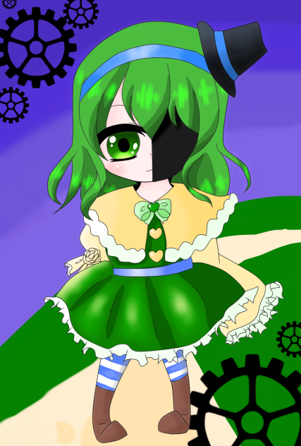 年賀状イラスト(LINEキチガイ)