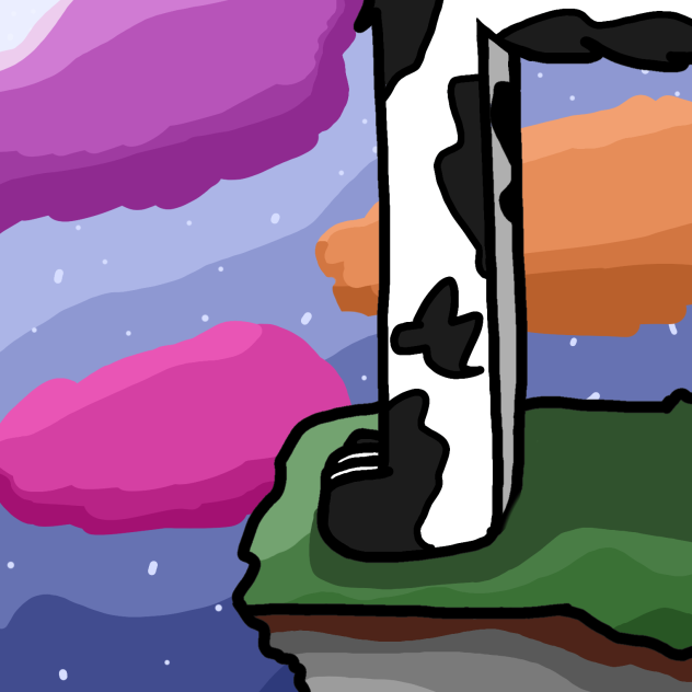 Cat with pretty background