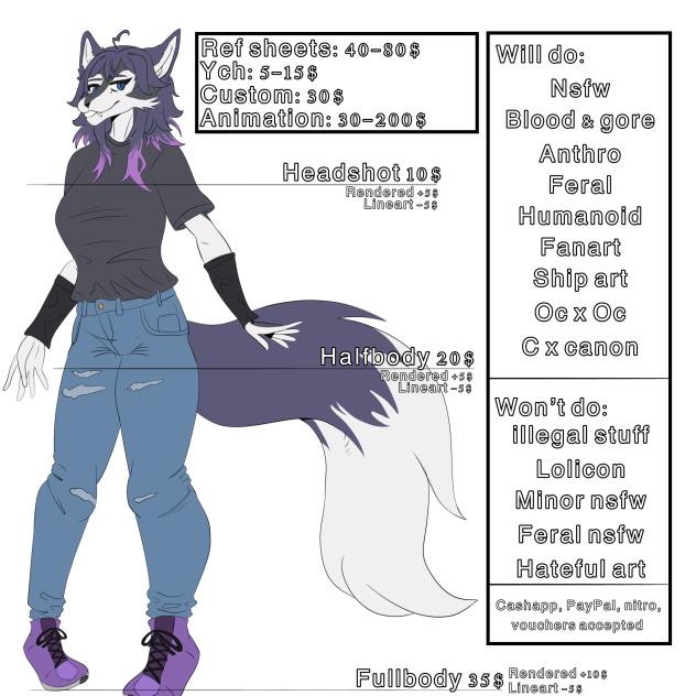 Commision sheet - ibisPaint