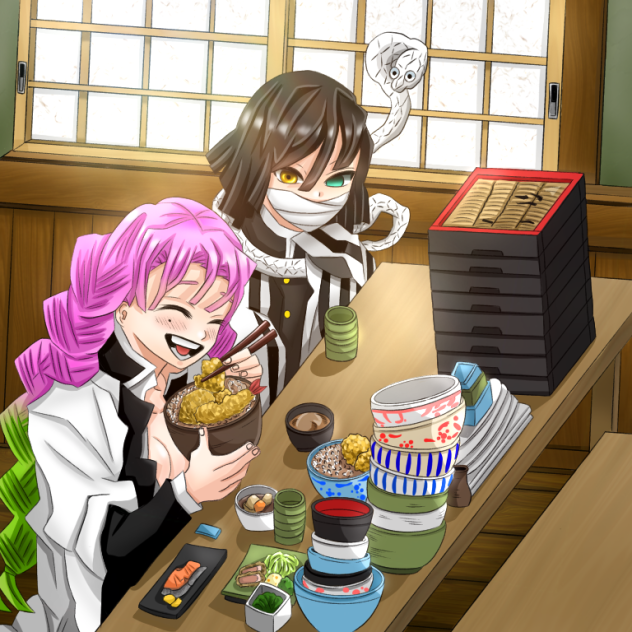 鬼滅の刃  挿絵