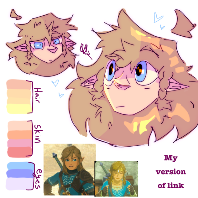 Botw link in my style - ibisPaint
