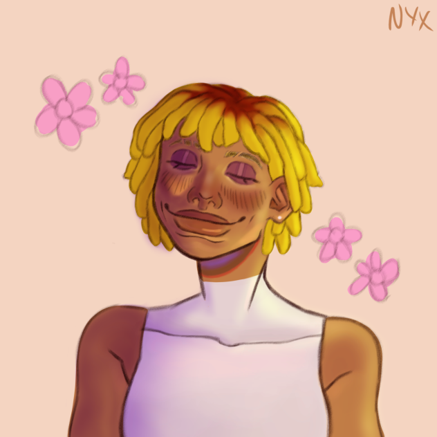 i wish my locs were blonde - ibisPaint