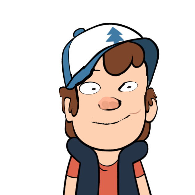 Dipper Pines With My Facial Proportions