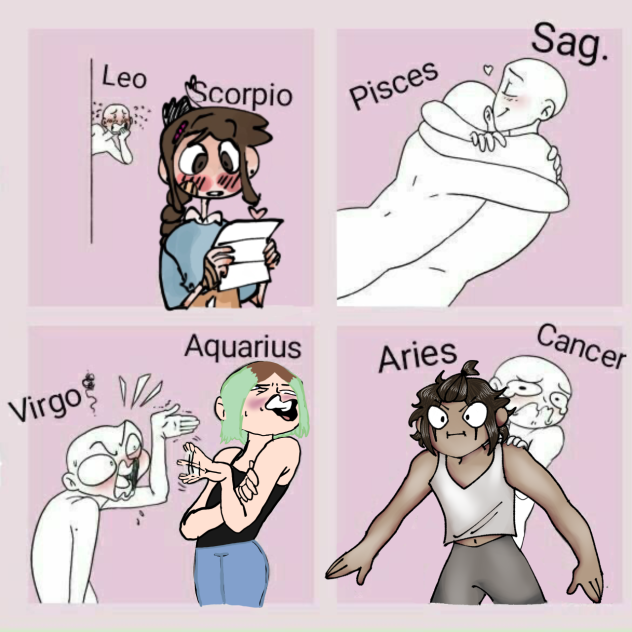 Zodiac sign collab