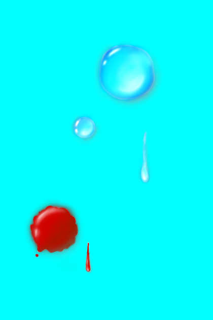 水滴とケチャップ 練習