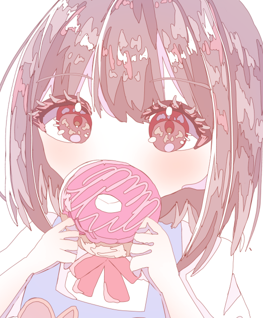 ふち塗りペン～ドーナツ～