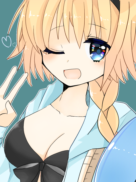 水着ジャンヌを描きました