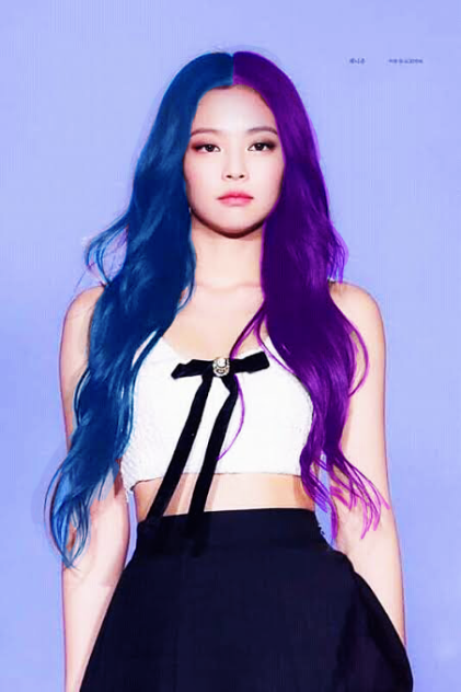 Blackpink Jennie with Galaxy Hair