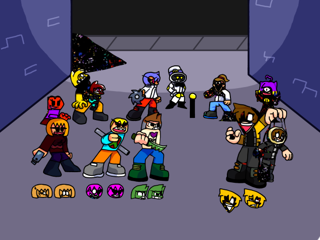 Multiversal Crash FNF Pibby