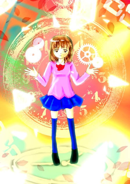光らせすぎた笑