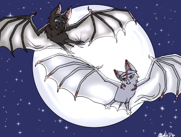 Ethan And Ian in Their Bat Forms!🦇🦇.2024.06.26-15.28