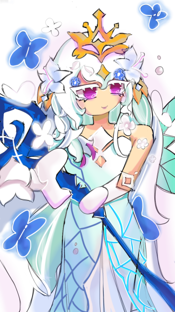 White lily's new costume!!
